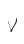 v