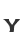 Y