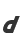 d