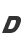 D