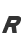 R