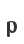p