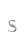 s