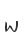 w
