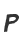 p