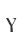 Y