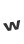 w