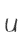 u