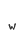 w