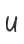 U