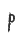 P