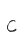 C