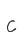 c