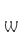 w
