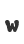 w