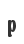 p