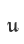 u
