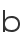 b