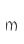 m