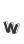w