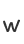w