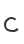 C