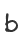b