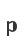 p