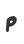 p