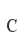 c
