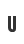 U