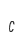c