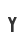 Y