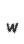w