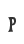 p