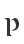 P