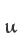 u