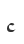 c