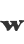 w