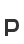 p