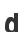 d