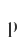 p