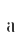 a