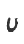 U