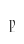 p