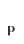 p