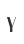Y