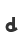 d