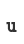 u