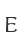 E